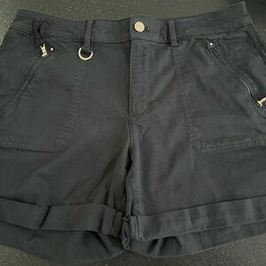 White House Black Market Women's Black Cargo Shorts